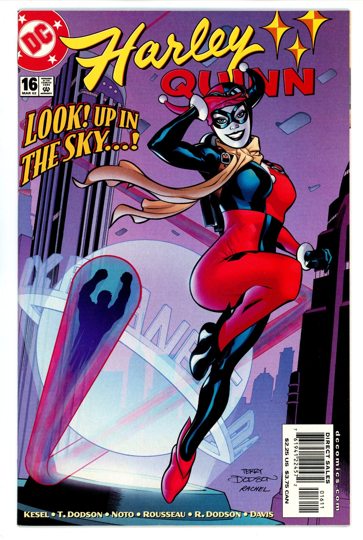 Harley Quinn Vol 1 16 NM- (9.2) (2002) 