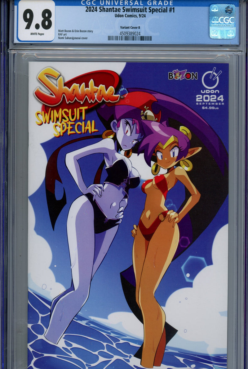 2024 Shantae Swimsuit Special 1 CGC 9.8 (NM/M) (2024) Sakurajyousui Variant 