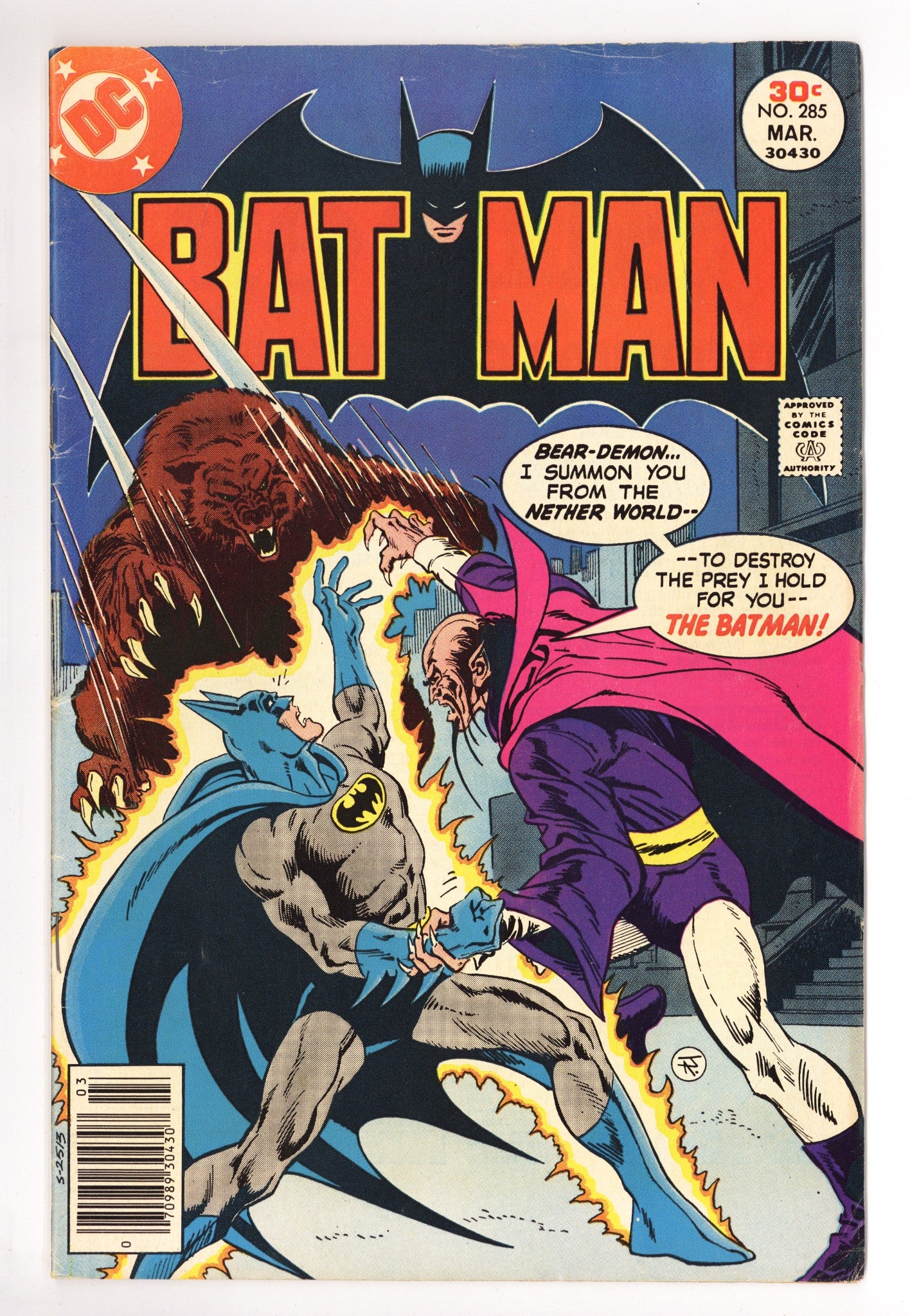 Batman Vol 1 285 Low Grade (1977) 