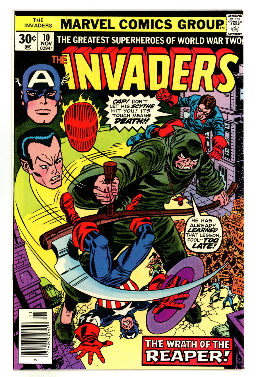 The Invaders Vol 1 10 NM- (9.2) (1976) 