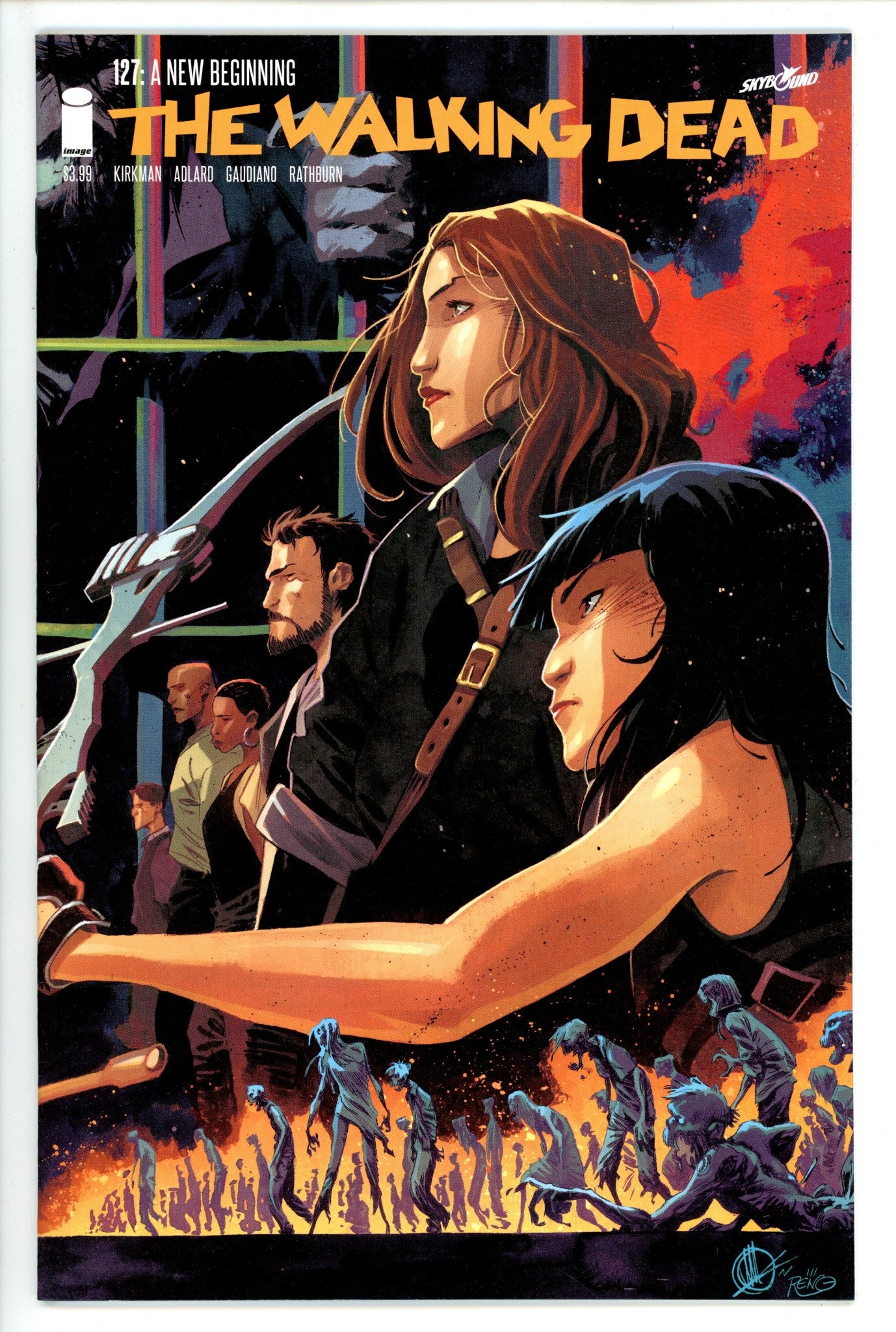 The Walking Dead 127 Scalera 15th Anniversary Variant (2014)