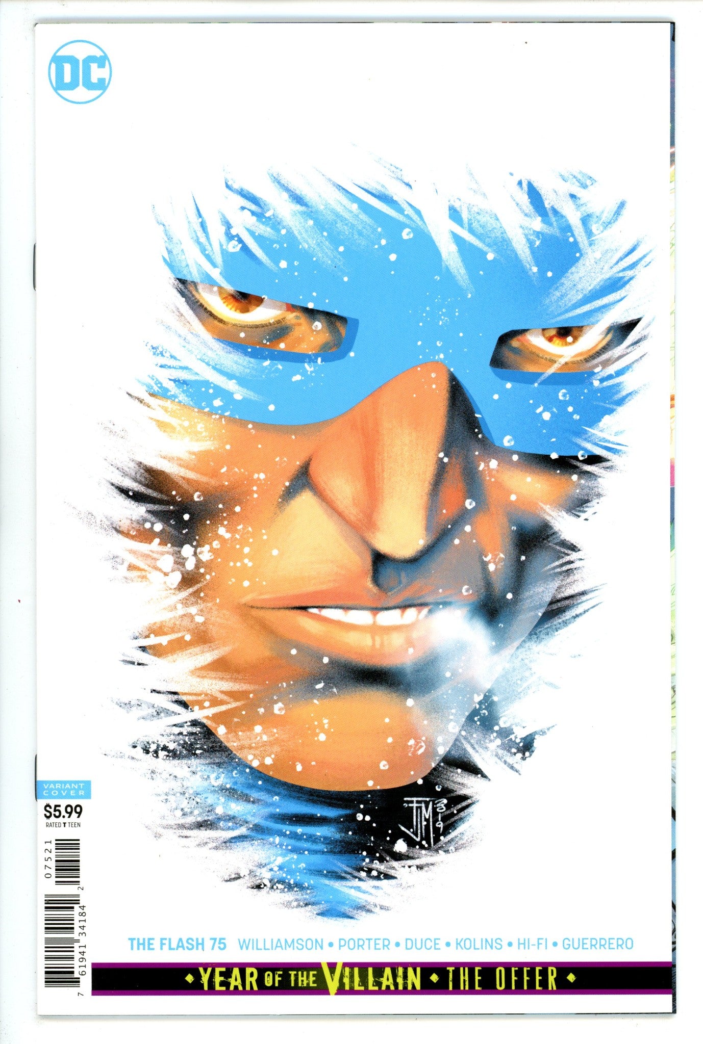 The Flash Vol 5 75 High Grade (2019) Manapul Variant 
