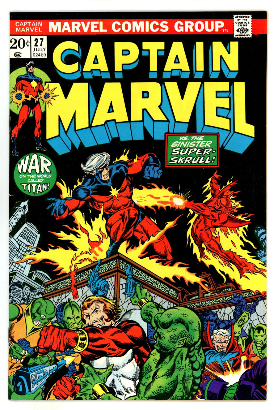 Captain Marvel Vol 1 27  VF/NM (9.0)  (1973)  