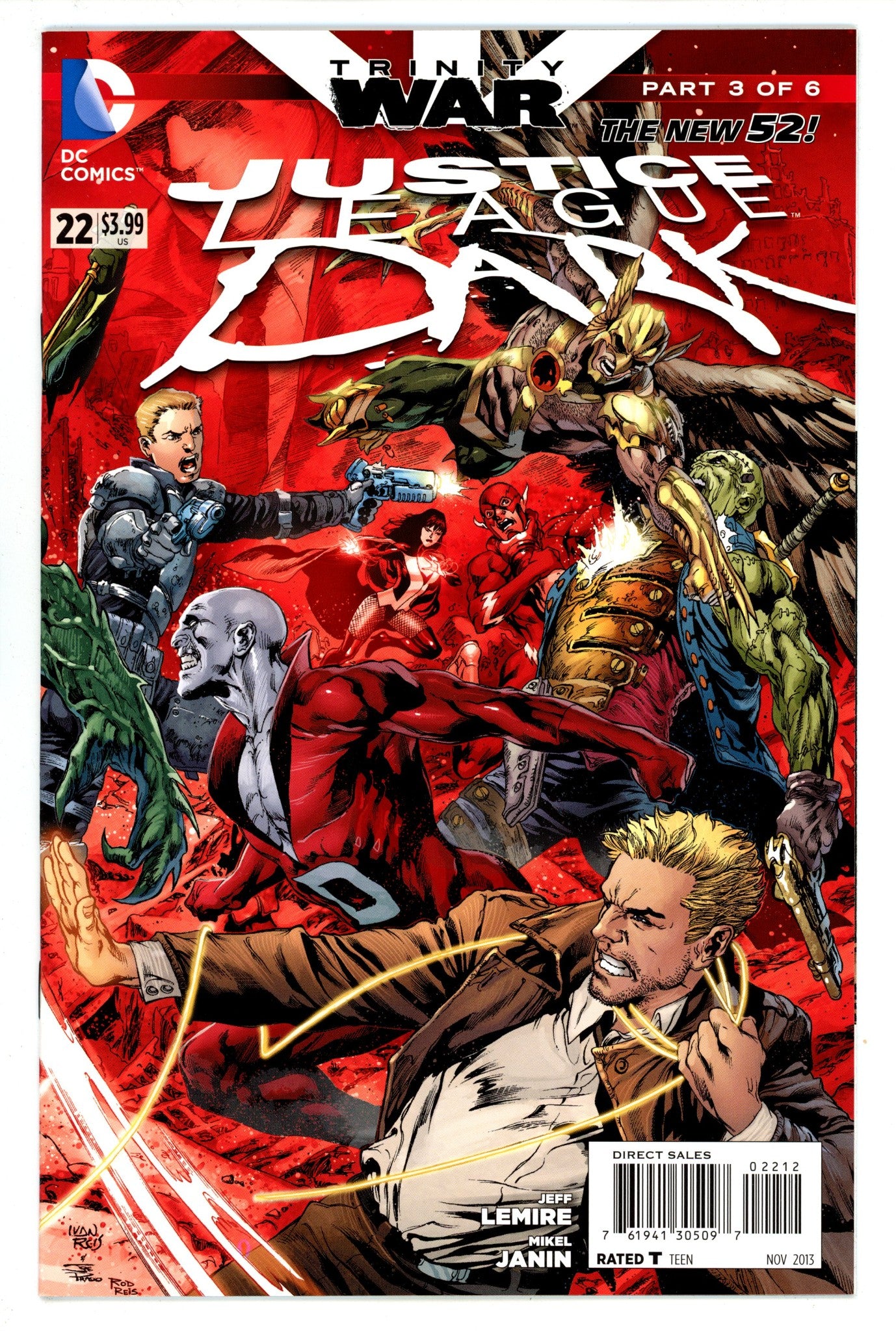 Justice League Dark Vol 1 22 High Grade (2013) 2nd Print 