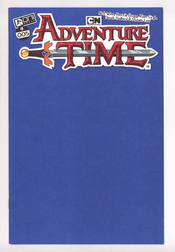Adventure Time 5 Blank Variant (2025)