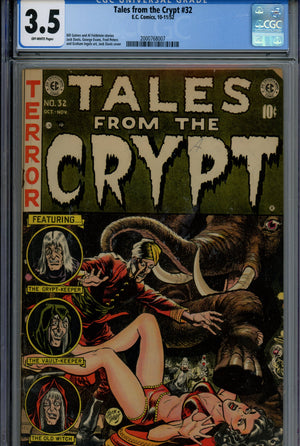 Tales from the Crypt 32 CGC 3.5 (VG-) (1952) 