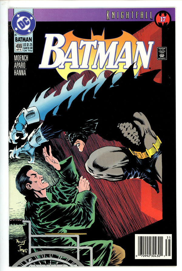 Batman Vol 1 499 Newsstand VF/NM (1993)