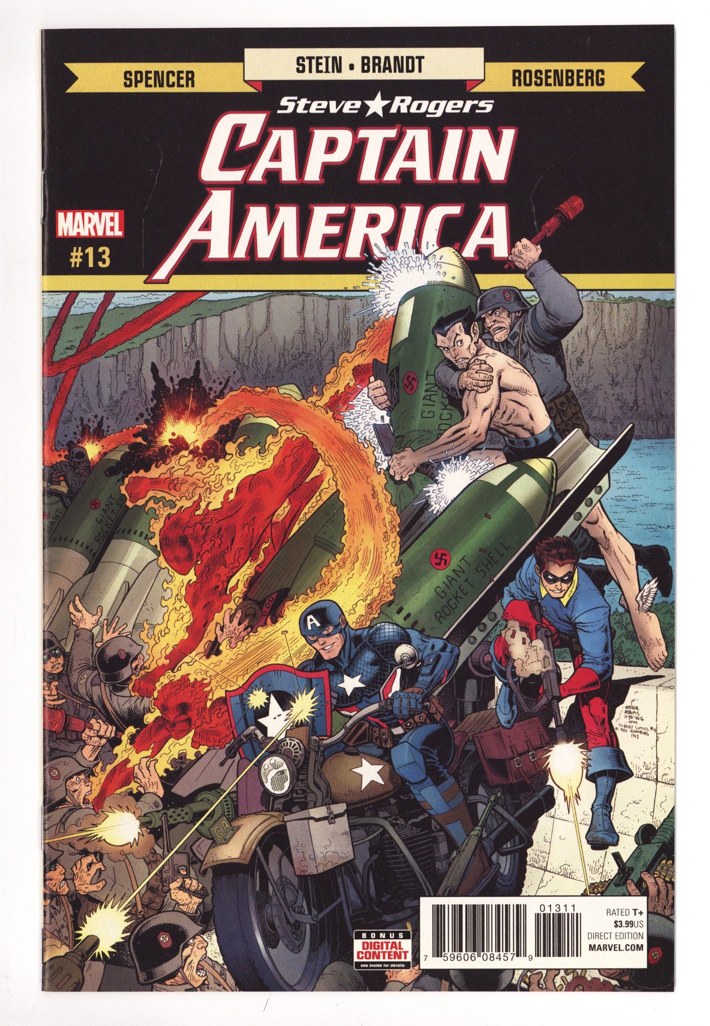 Captain America: Steve Rogers 13 High Grade (2017) 