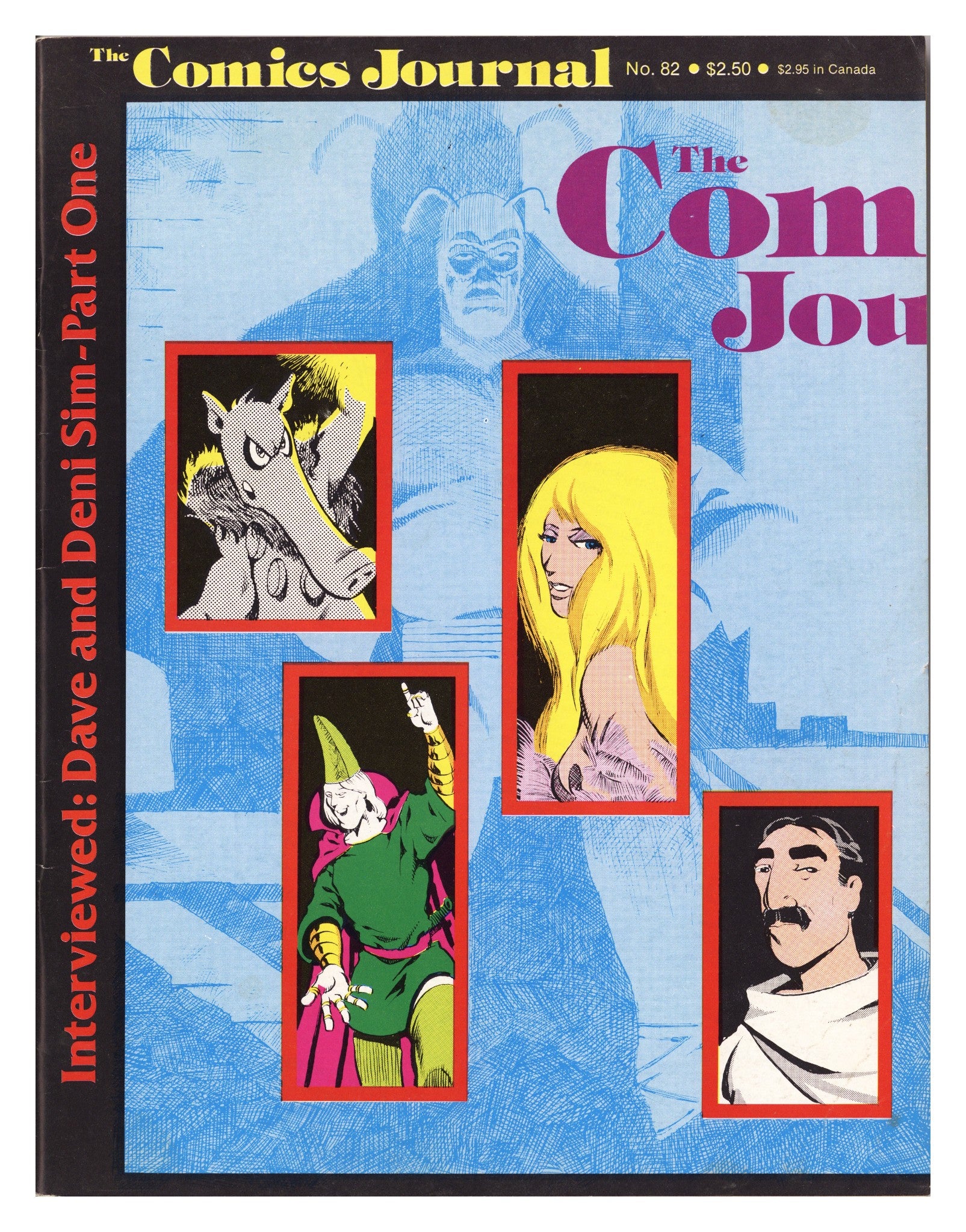 The Comics Journal 82 Low Grade (1983) 