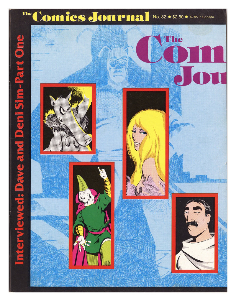 The Comics Journal 82 Low Grade (1983) 