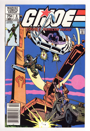 G.I. Joe, A Real American Hero 8 NM- (9.2) (1983) Canadian Price Variant