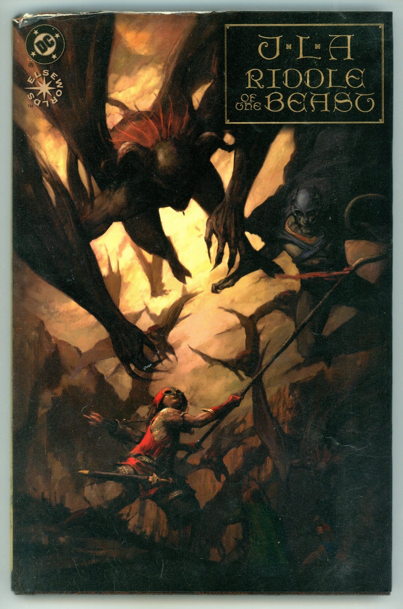 JLA: Riddle of the Beast HC Low Grade (2001) 