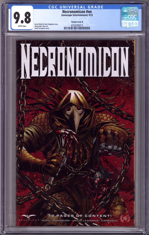 Necronomicon 1 CGC 9.8 (NM/M) (2023) Tarragona Variant