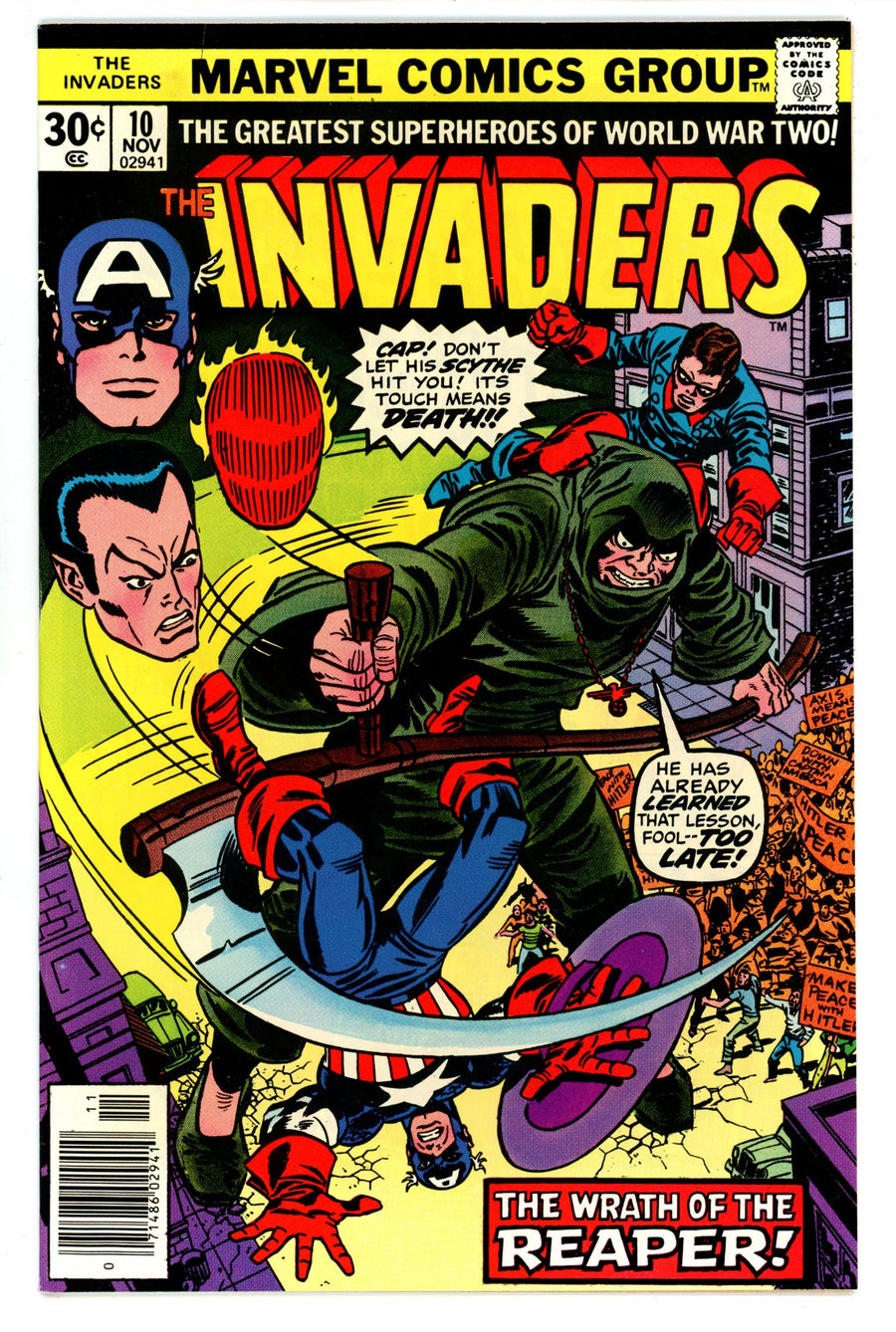 The Invaders Vol 1 10  VF/NM (9.0)  (1976)   