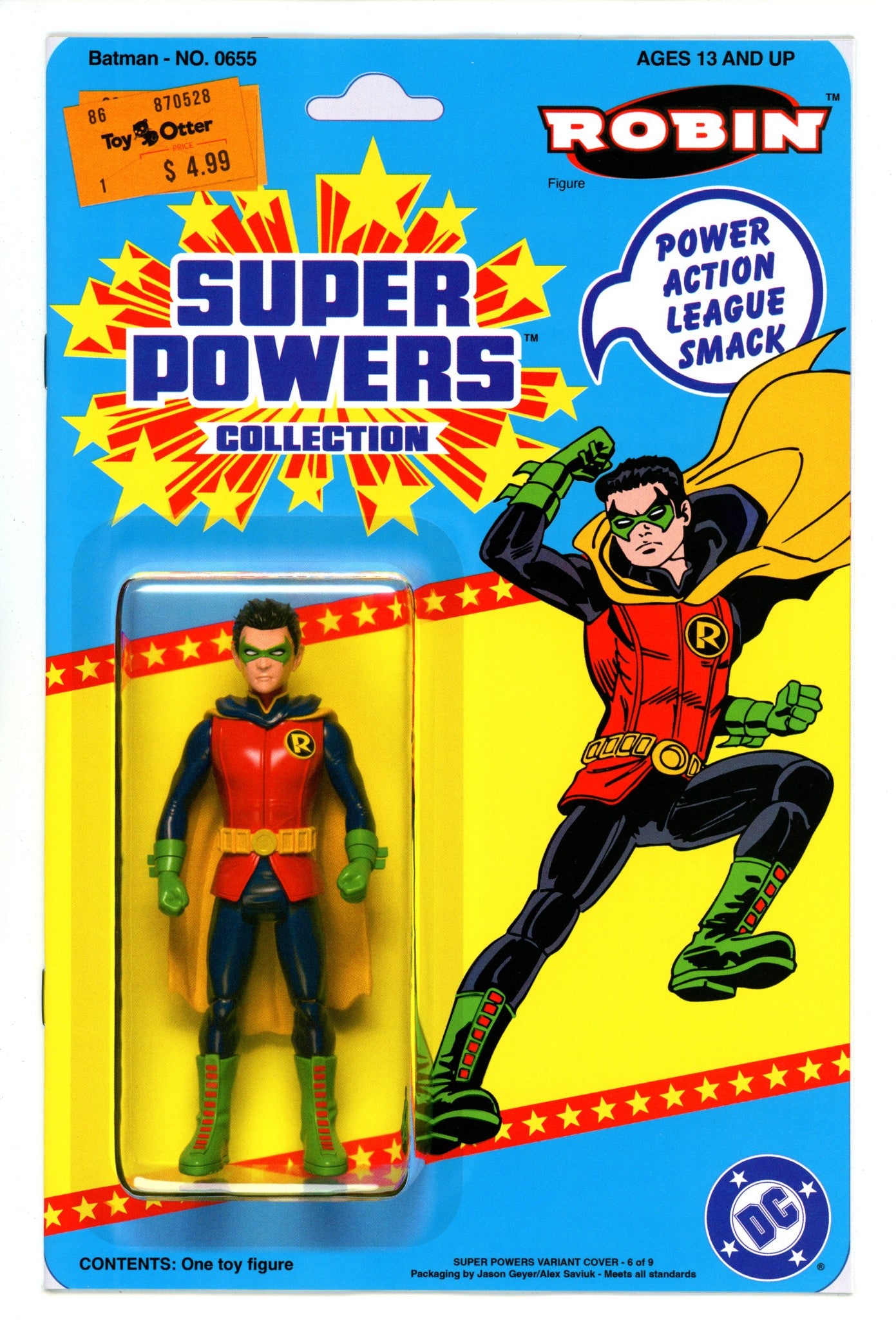 Batman Vol 1 655 Saviuk Facsimile Action Figure Variant (2025)