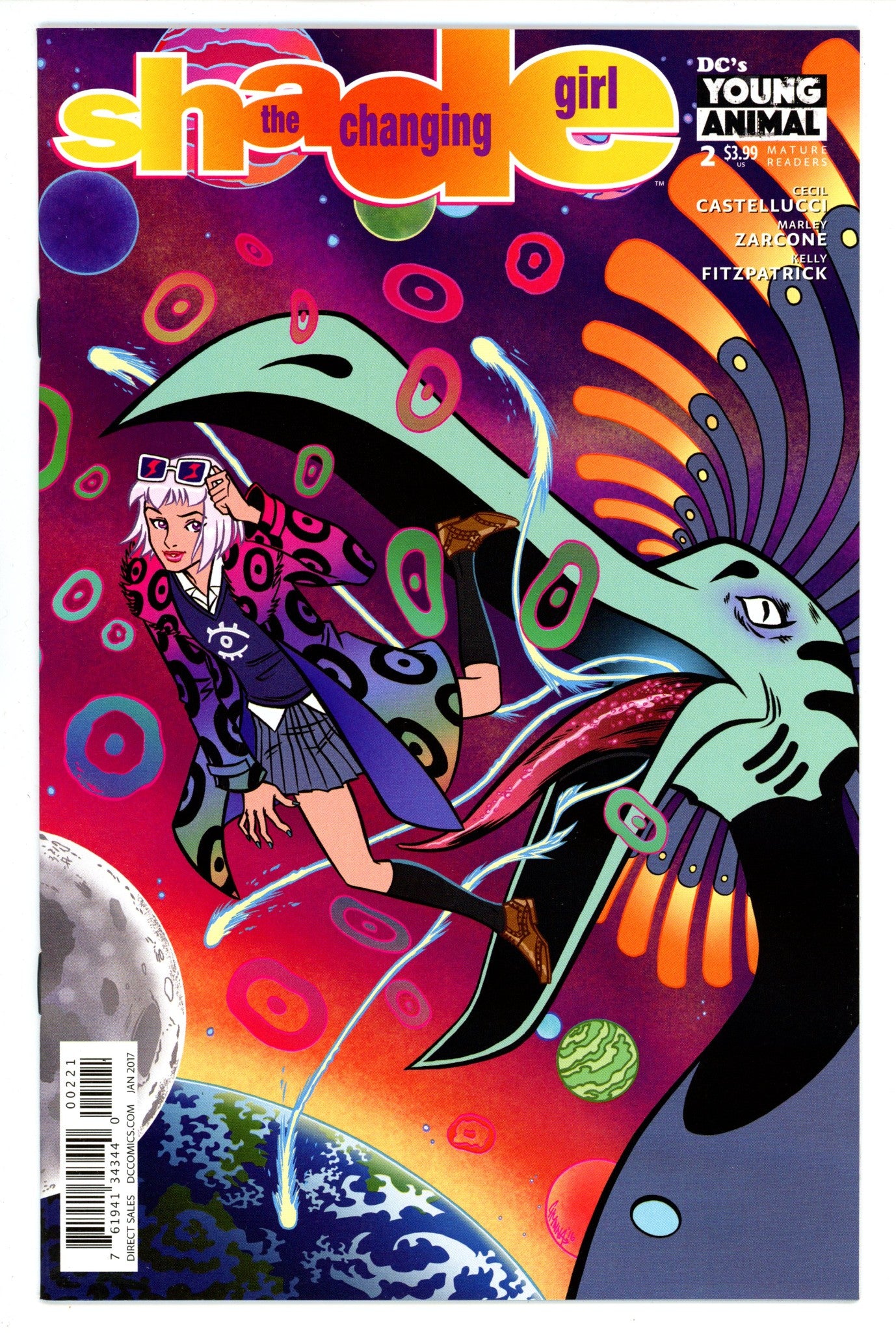 Shade, the Changing Girl 2 High Grade (2017) Flores Variant 