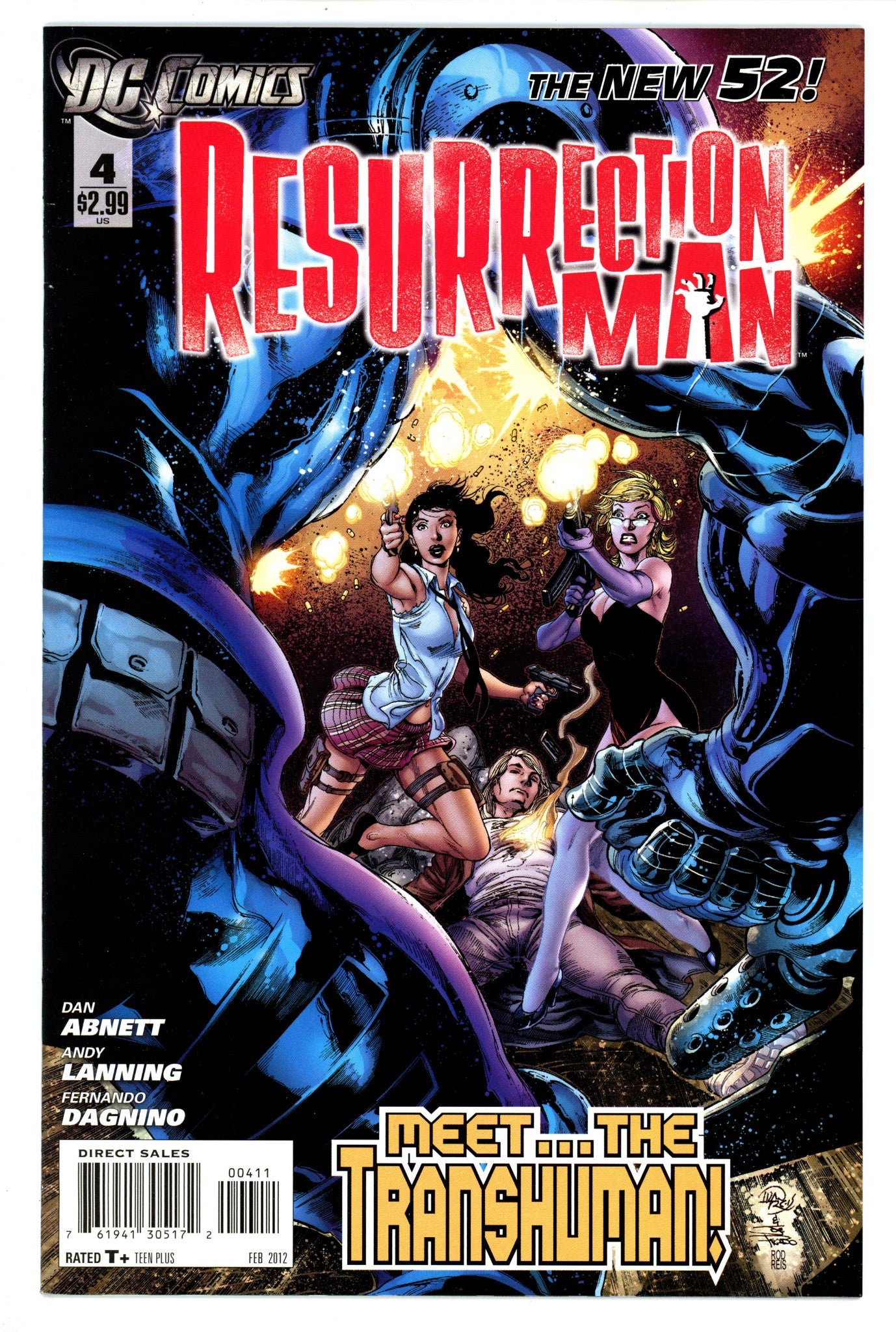 Resurrection Man Vol 2 4 High Grade (2012) 