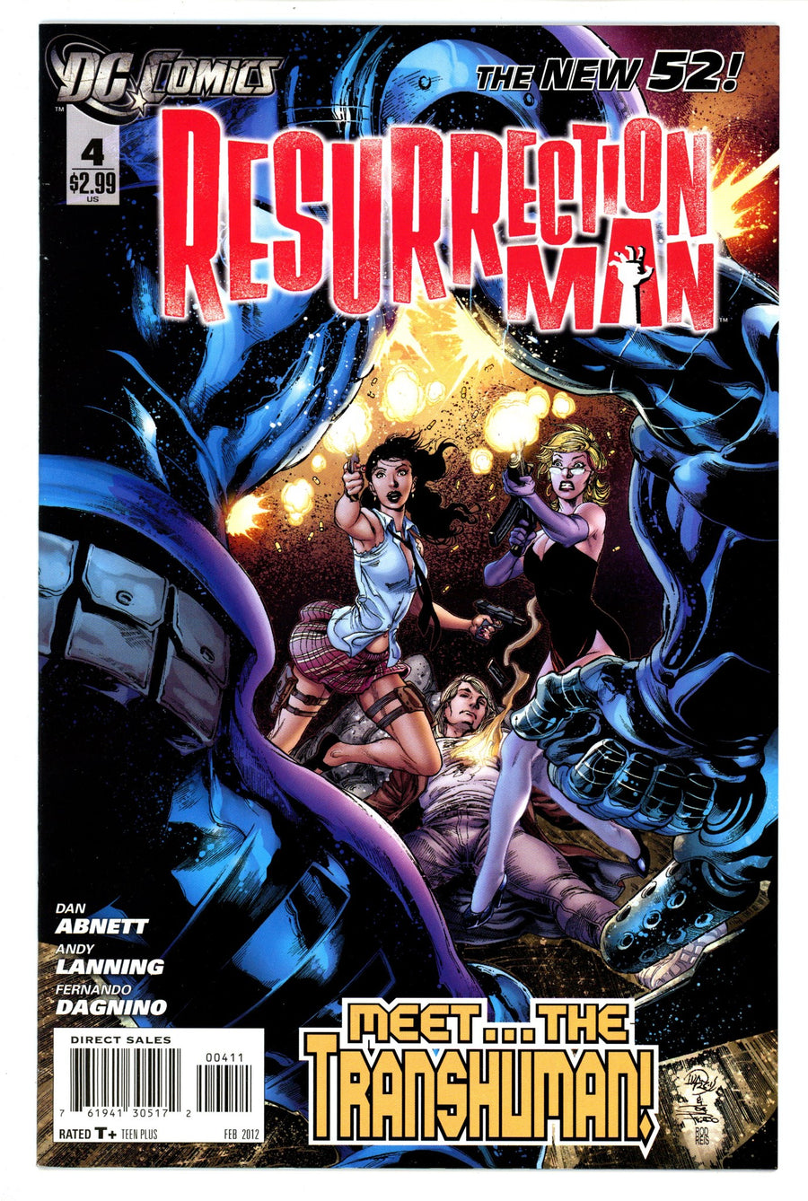 Resurrection Man Vol 2 4 High Grade (2012) 