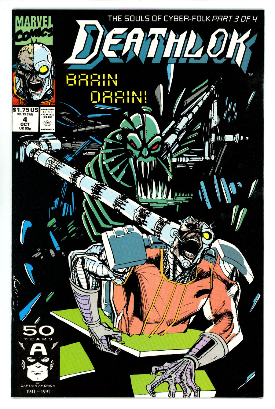 Deathlok Vol 2 4 High Grade (1991) 