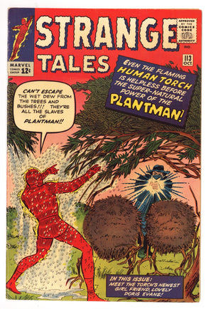 Strange Tales Vol 1 113  FN+ (6.5)   (1963)