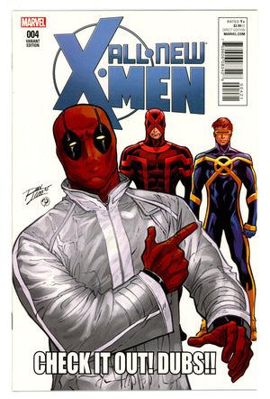 All-New X-Men Vol 2 4 High Grade (2016) Lim Incentive Variant