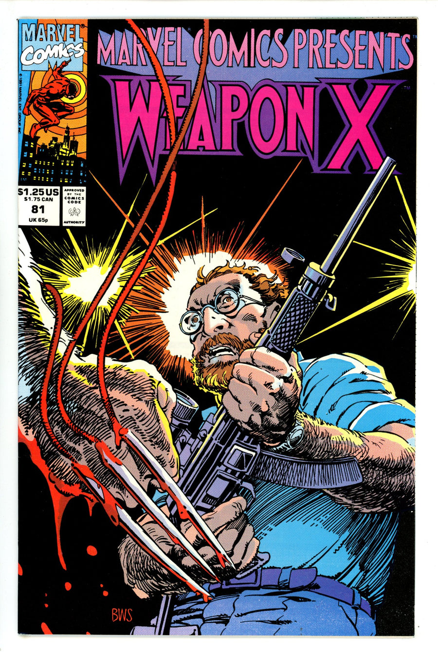 Marvel Comics Presents Vol 1 81 VF+ (8.5) (1991) 