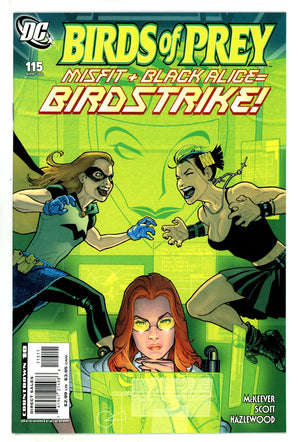 Birds of Prey Vol 1 115 High Grade (2008)