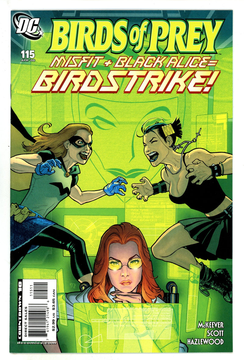 Birds of Prey Vol 1 115 High Grade (2008) 