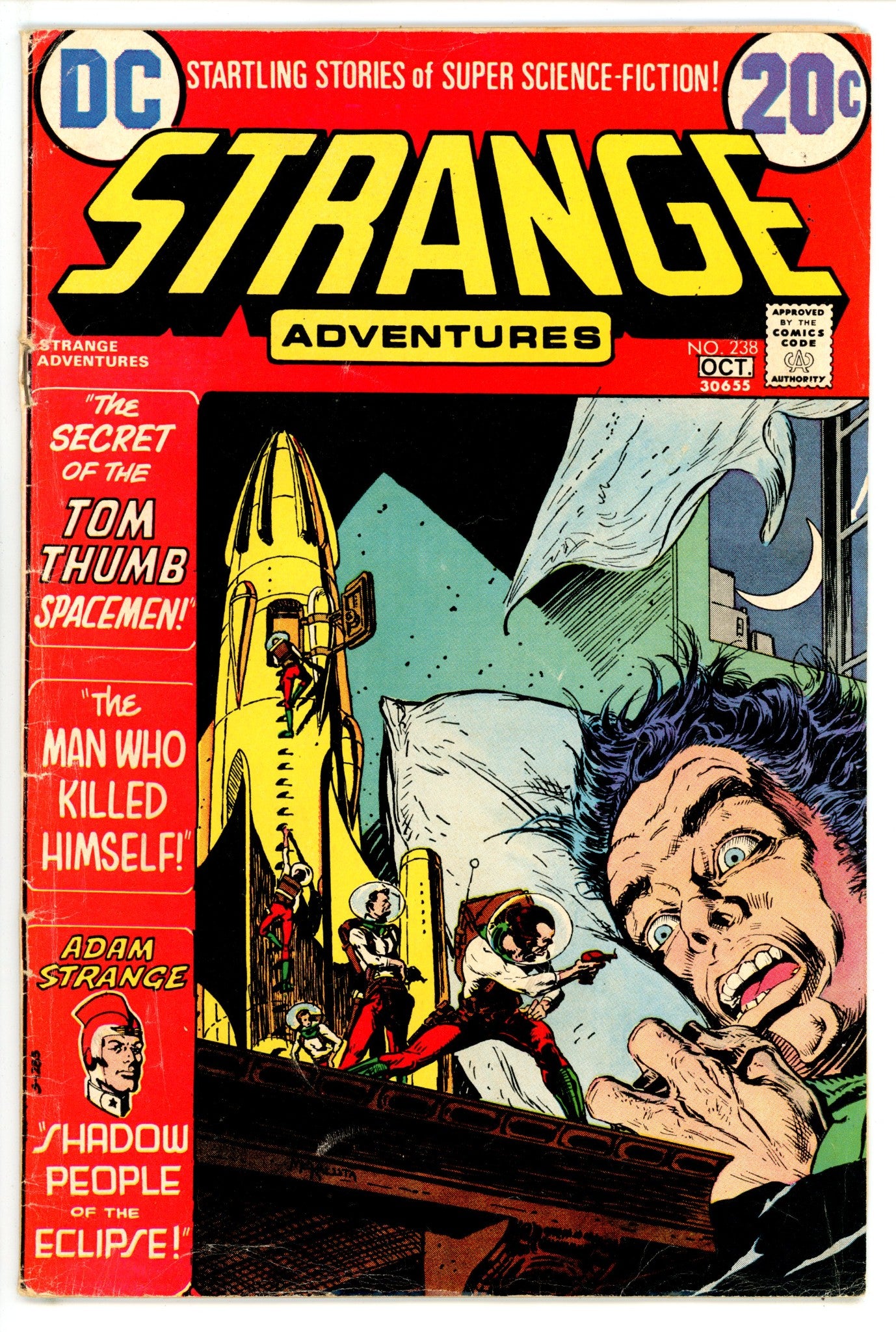 Strange Adventures Vol 1 238 GD/VG (1972)