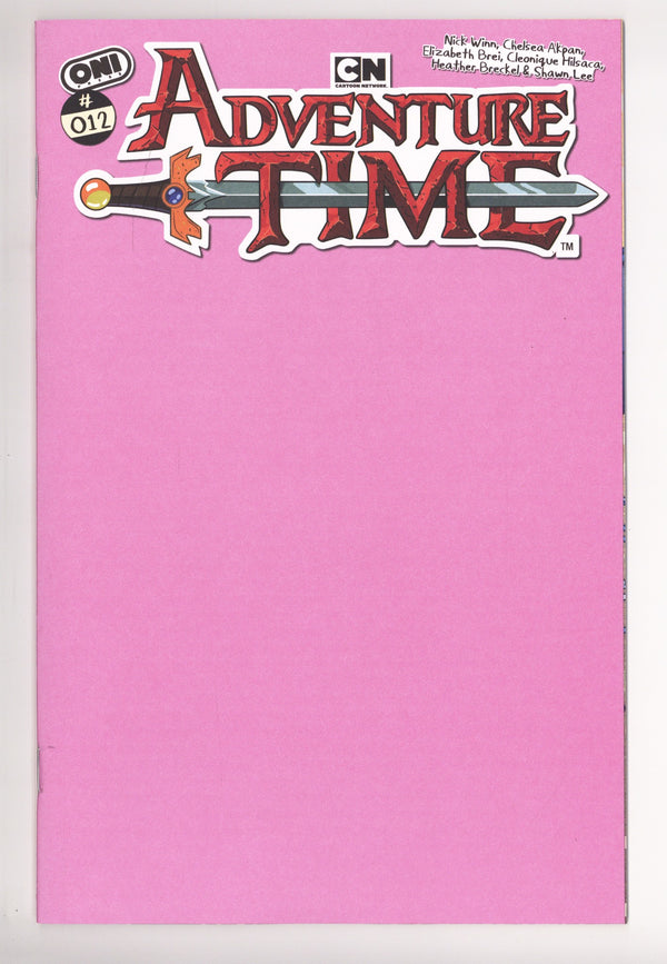 Adventure Time 12 Blank Variant (2026)