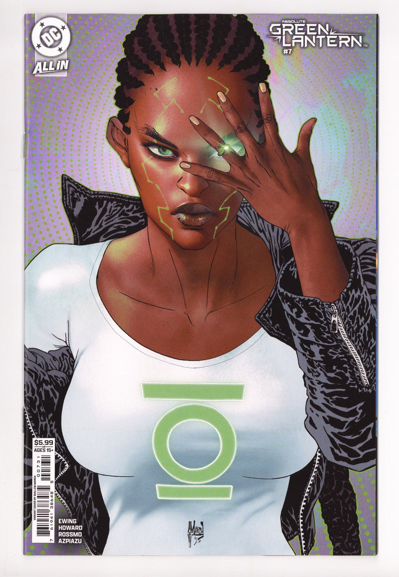 Absolute Green Lantern 7 March Variant (2025)