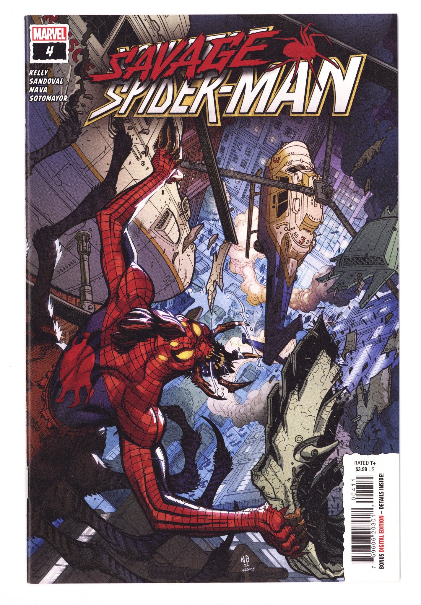 Savage Spider-Man 4 High Grade (2022) 