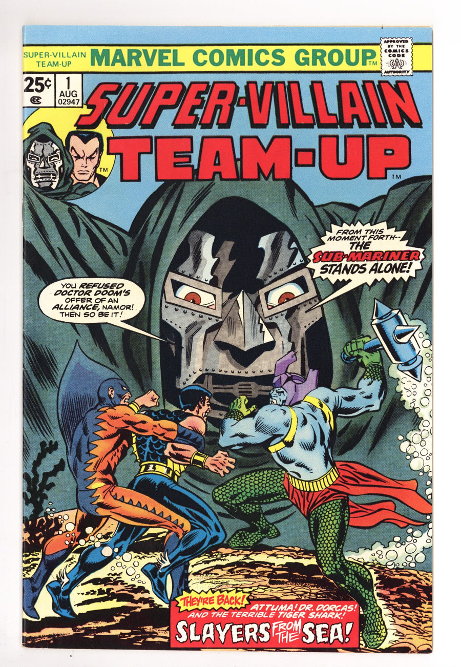 Super-Villain Team-Up 1 VF- (7.5) (1975) 