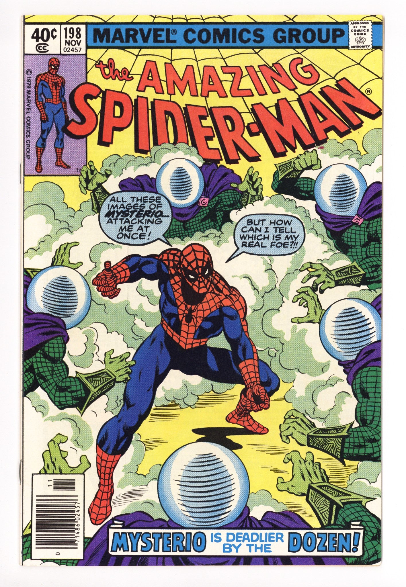 The Amazing Spider-Man Vol 1 198 VF/NM (9.0) (1979) Newsstand 