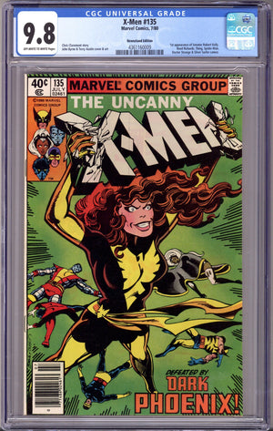 The X-Men Vol 1 135 CGC 9.8 (NM/M) (1980) Newsstand