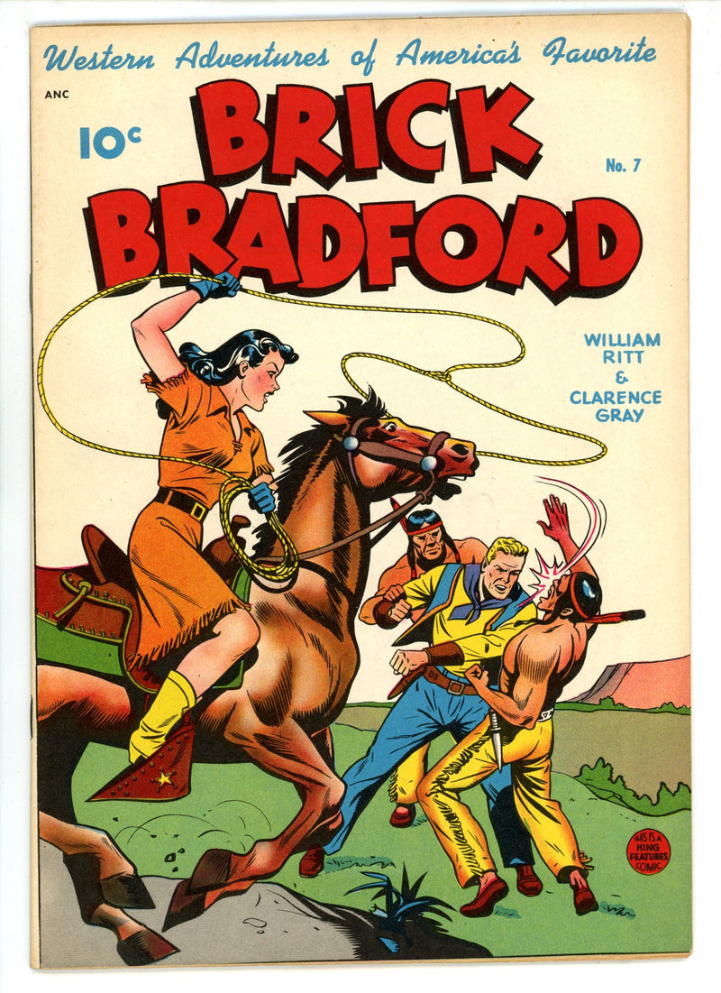 Brick Bradford 7 VF+ (8.5) (1949) 