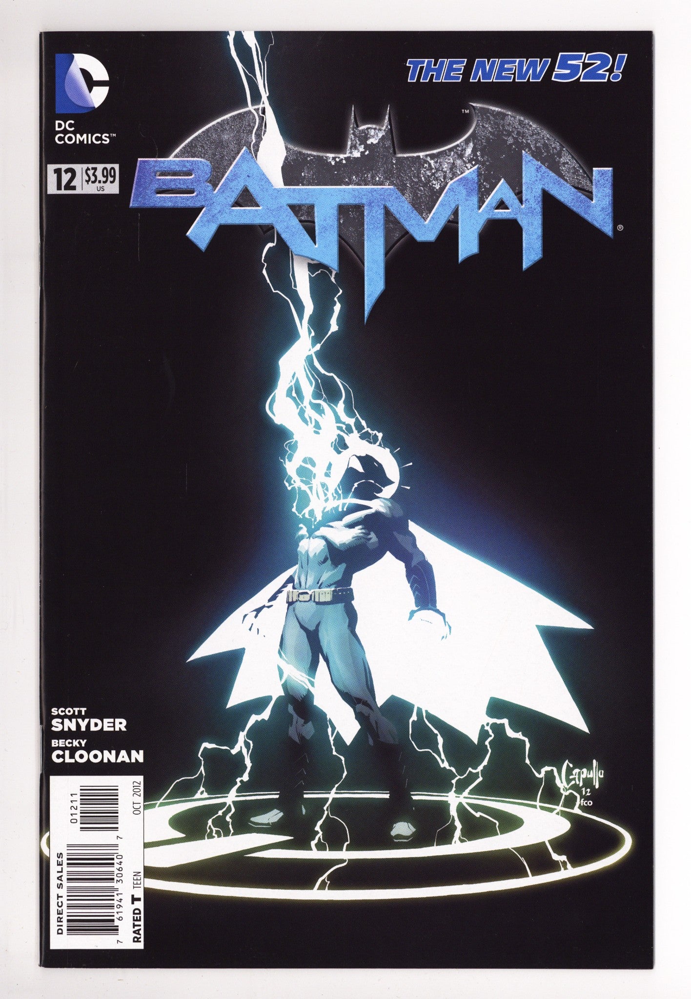 Batman Vol 2 12 High Grade (2012) 
