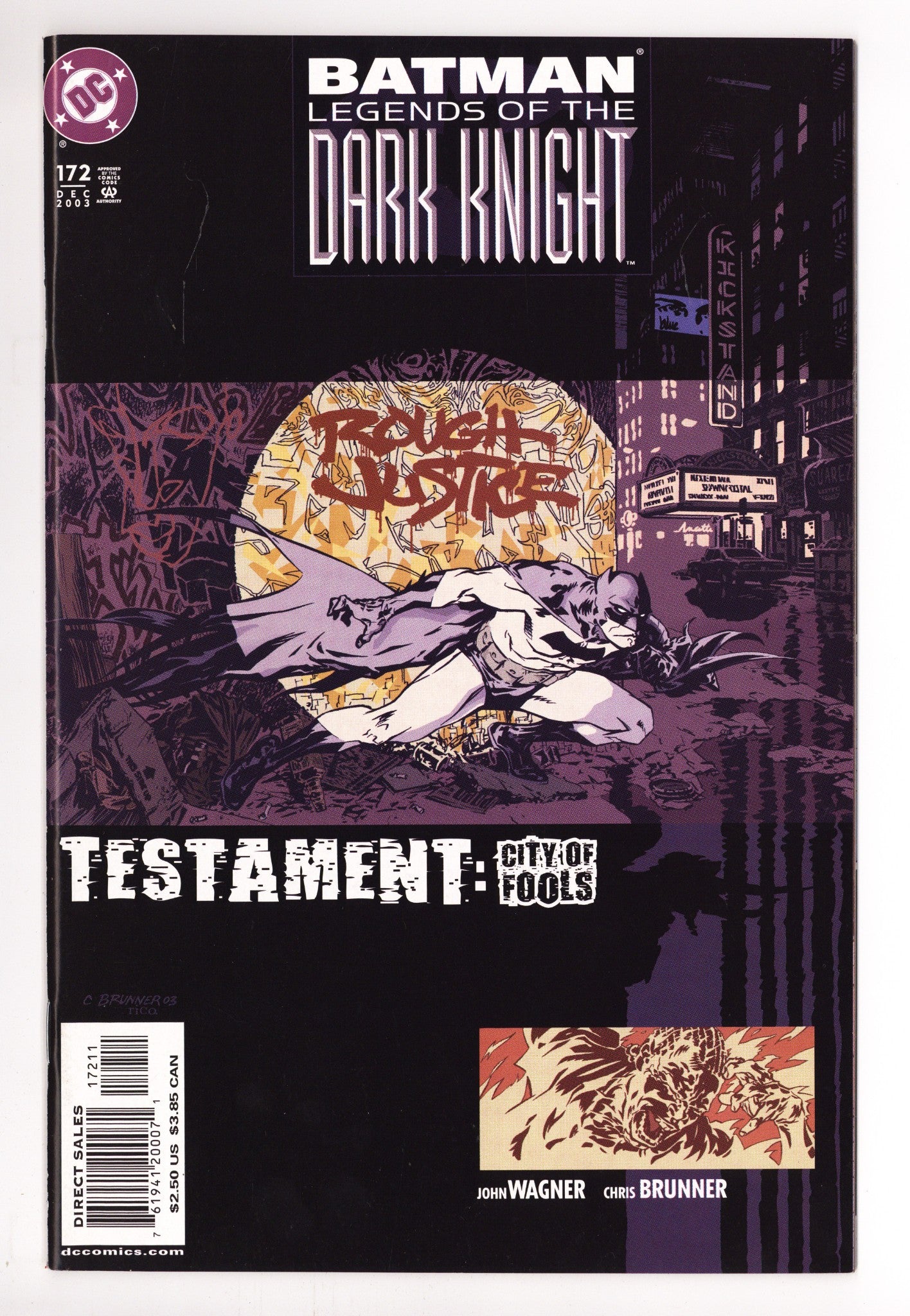 Batman: Legends of the Dark Knight 172 High Grade (2003) 
