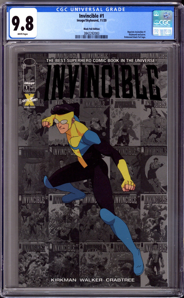 Invincible #1 Local Comic Shop Day 1 CGC 9.8 (NM/M) Black Foil (2020)