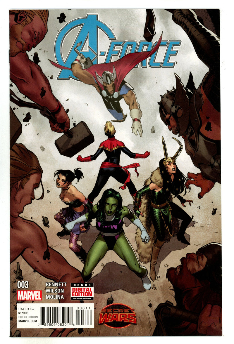 A-Force Vol 1 3 High Grade (2015) 