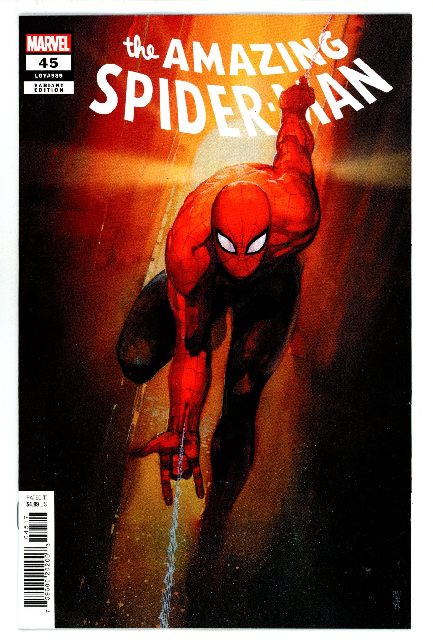 Amazing Spider-Man Vol 6 45 Maleev Incentive Variant NM- (2024)