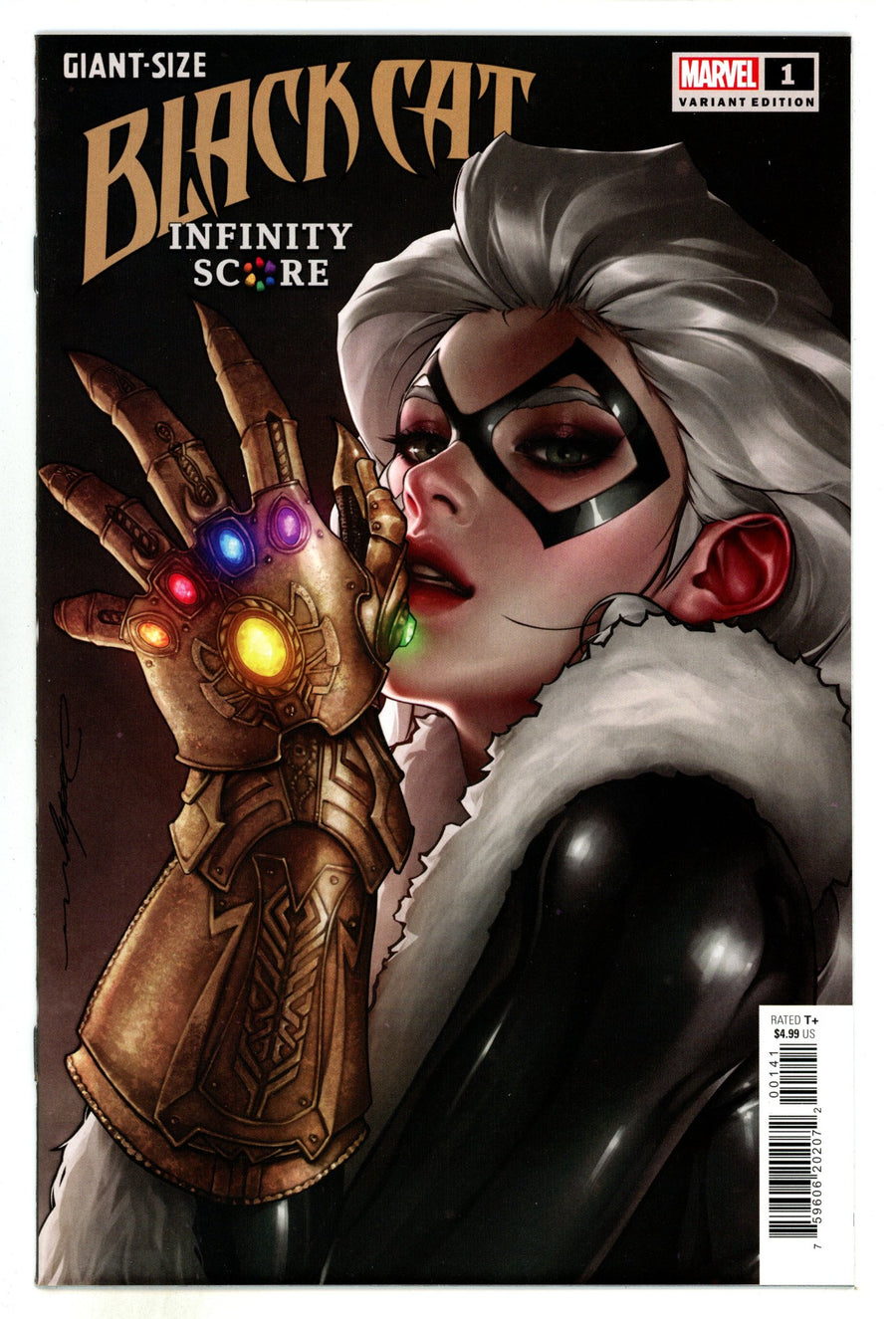 Giant-Size Black Cat: Infinity Score  1  High Grade  (2022) Lee  Variant  