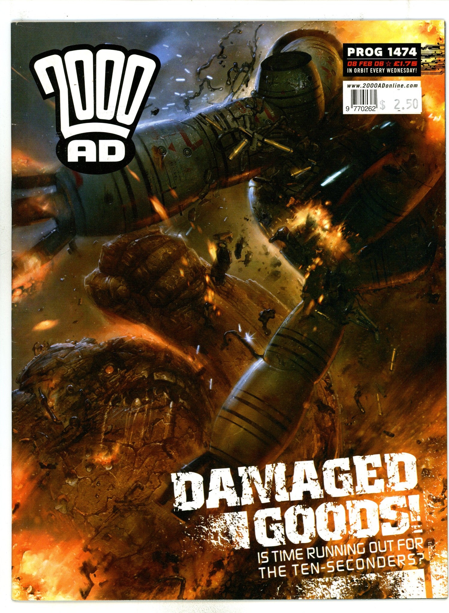 2000 AD 1474 Mid Grade (2006) 