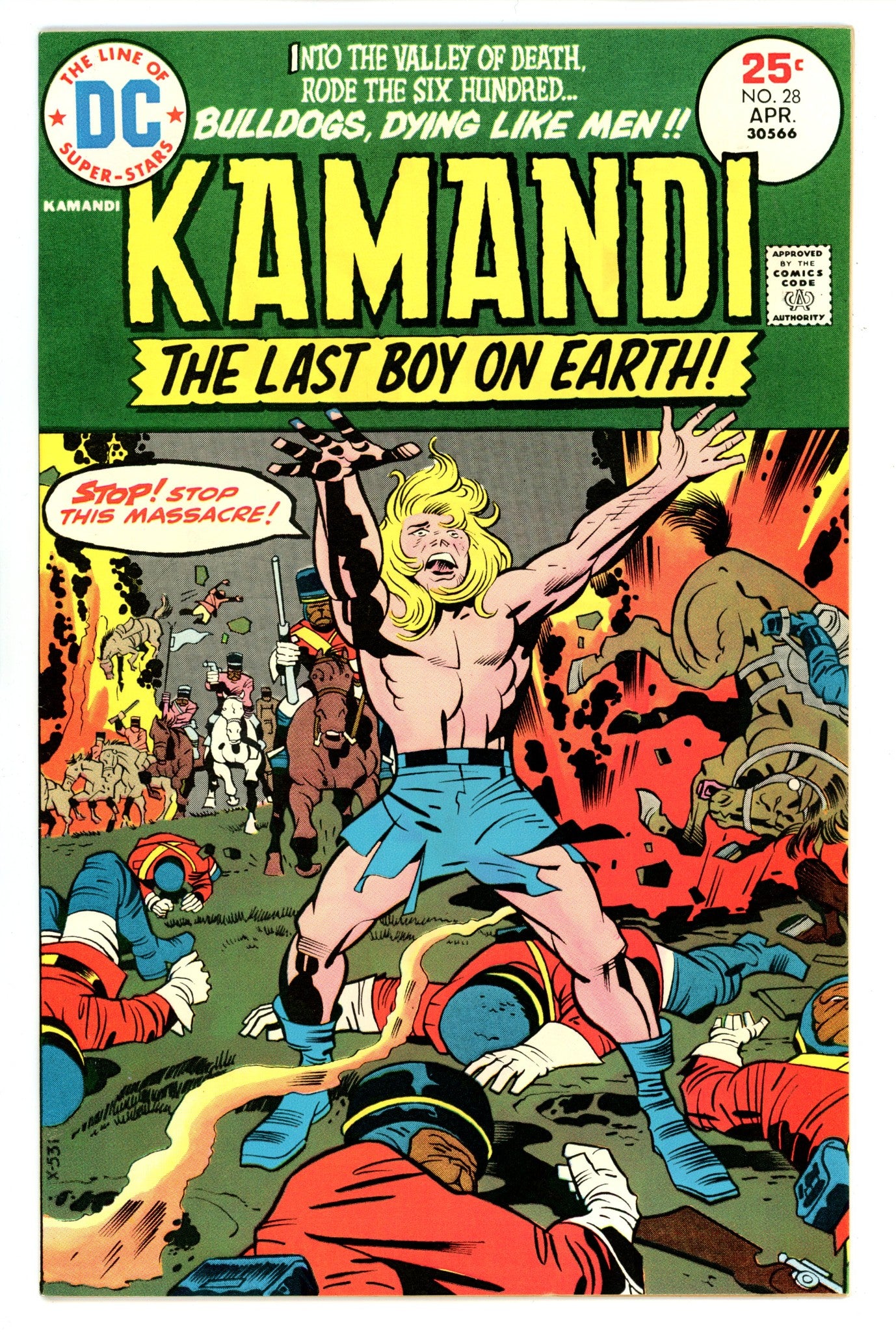Kamandi, the Last Boy on Earth 28 VF/NM (9.0) (1975) 