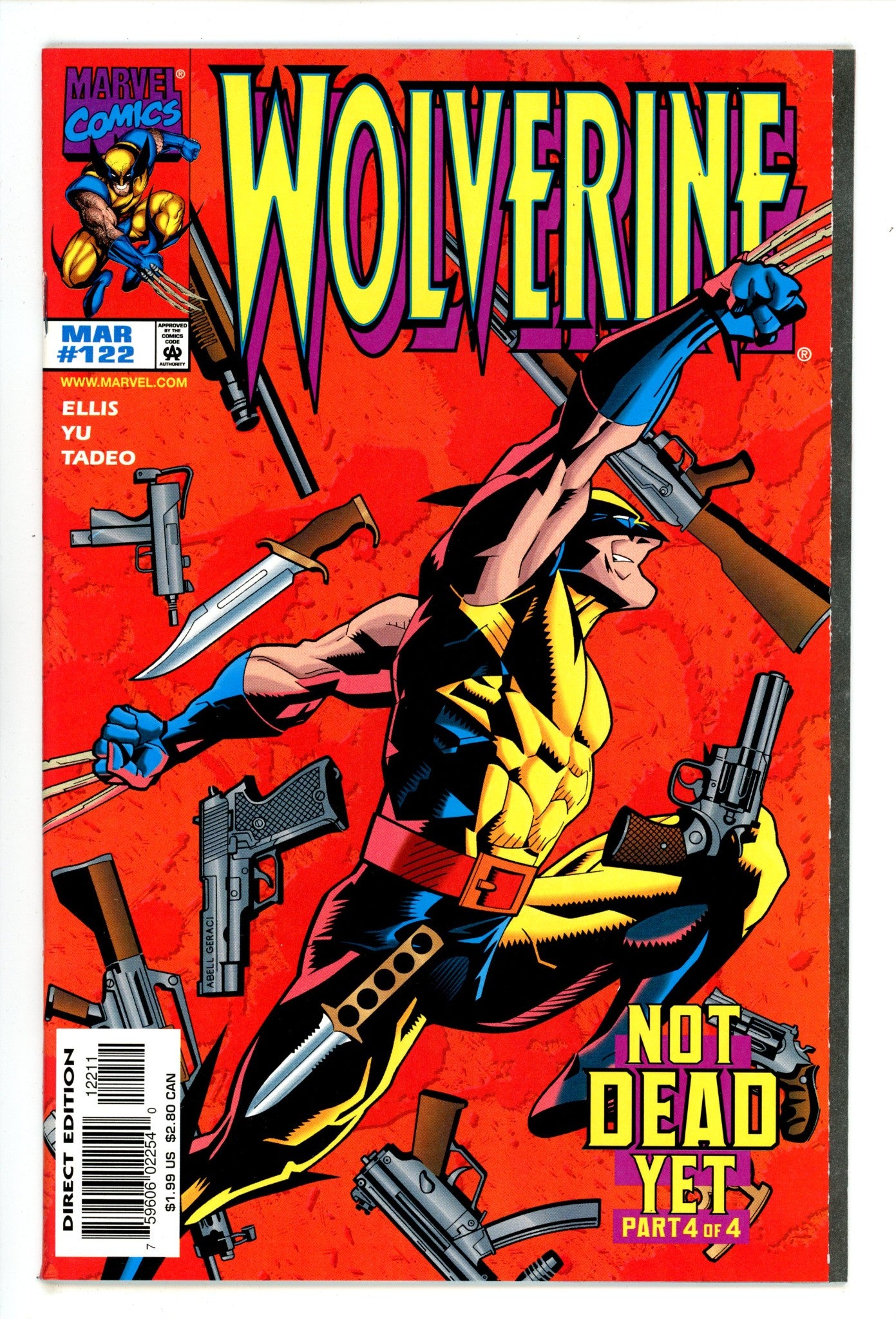 Wolverine Vol 2 122 High Grade (1998) 