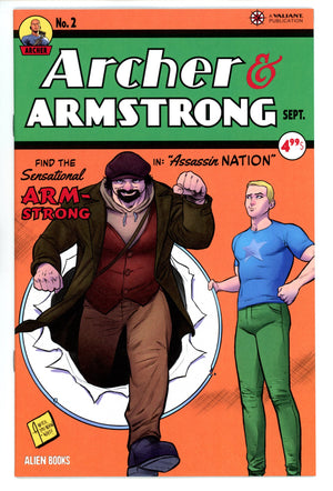 Archer & Armstrong Assassin Nation 2 Ponce Homage Variant (2024)