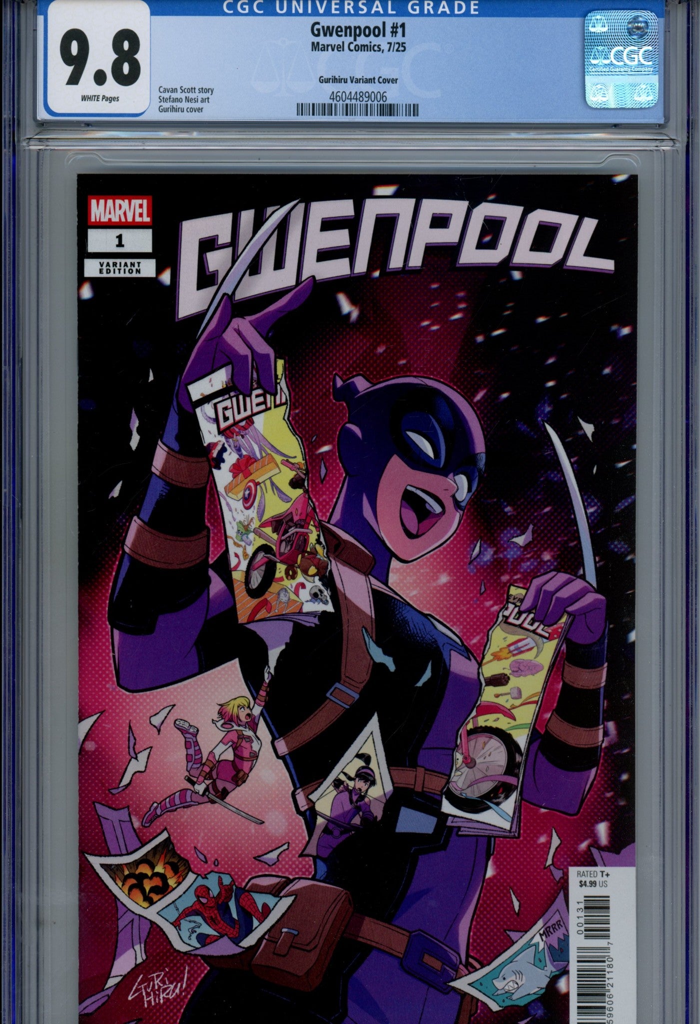 Gwenpool 1 CGC 9.8 (NM/M) (2025) Gurihiru Variant 