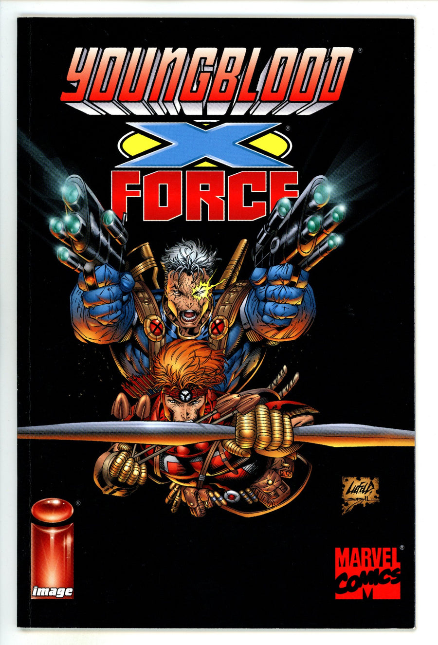 Youngblood / X-Force  1  Mid Grade  (1996)  
