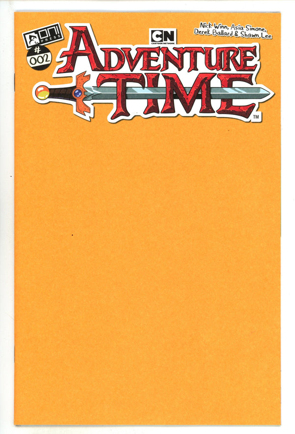 Adventure Time 2 Blank Variant (2025)