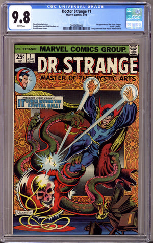 Doctor Strange Vol 2 1 CGC 9.8 (NM/M) (1974)
